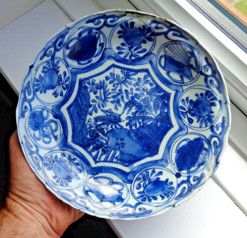 Piatto porcellana cinese ming - porcellana,