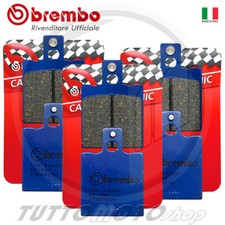 PASTIGLIE FRENO ANT+POST BREMBO MOTO GUZZI V35 2-3-C-GT-IMOLA-FLORIDA 350 1987