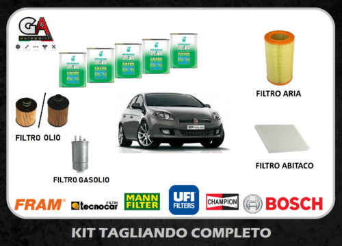 Kit tagliando fiat bravo - bravo, 1.6