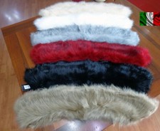 Moda sintetico volpe collo - moda,