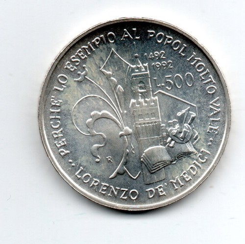 Bellissima moneta 500 lire - bellissima,