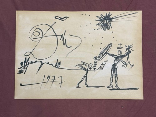 Salvador dali disegno quadro - salvador,