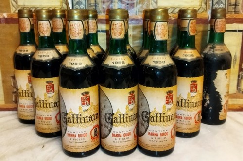 Vino 1958 gattinara cantine - vino,