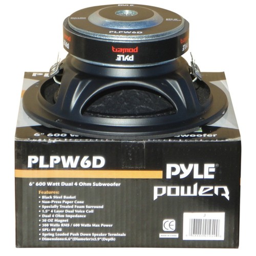 Subwoofer pyle plpw6d plpw - subwoofer,