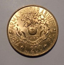200 LIRE ANNIVERSARIO NASCITA