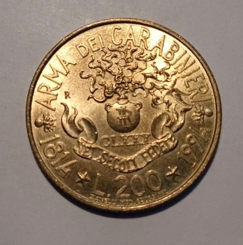 200 lire anniversario nascita - anniversario,