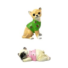 Statue di cani, adorabili