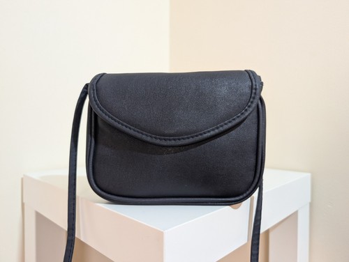 Vintage navy vinyl leather - vintage,