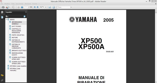 Manuale officina yamaha tmax - manuale,