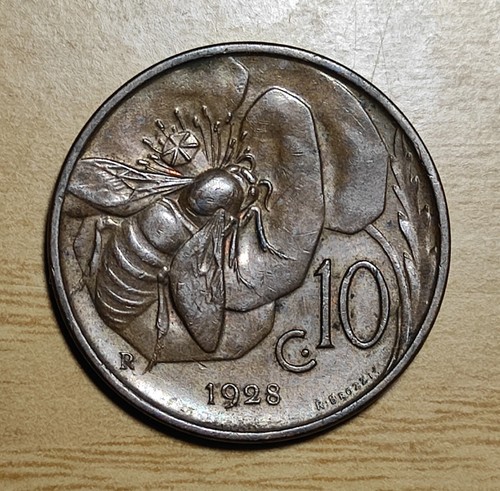 Centesimi 1928 regno - 10,