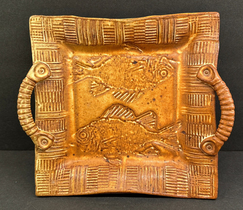 Studio art pottery - art, pesce