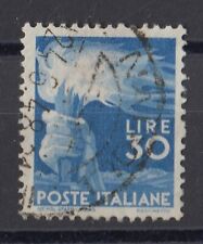 FRANCOBOLLI Italia Repubblica 1945-48 -- Democratica 30 Lire SAS563