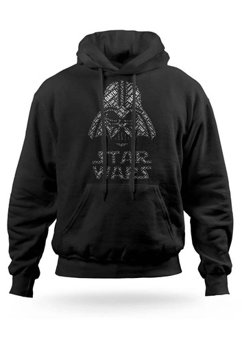 Felpa con cappuccio star wars - con,