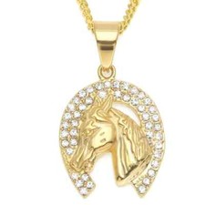 Collana ferro cavallo - di,