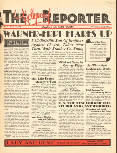 June 1932 the hollywood - june,