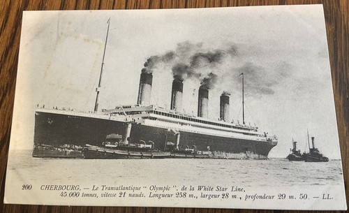 White star liner s olympic - star,