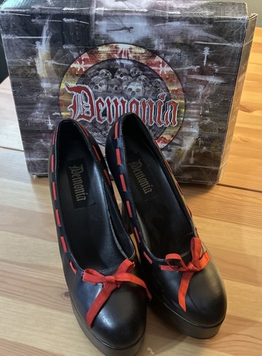 Demonia nero con - , rosso