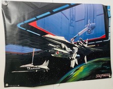 SILPHEED: 1993 Sega CD / Mega-CD Benefit Poster formato B2 (Rotolo: NM 20x29in