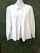 CAMICETTA BIANCA DI SARTORIA IN COTONE  T. 42