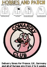patch Cowardly club leone cane