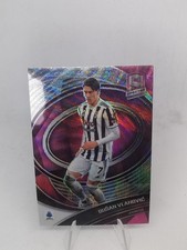 2021-22 Panini Chronicles Spectra Dusan Vlahovic Pink Wave FOTL Prizm /19 Juve