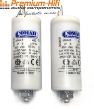 Condensatore motore per Revox C270, C274 e C278 8,0μF, 2 pezzi
