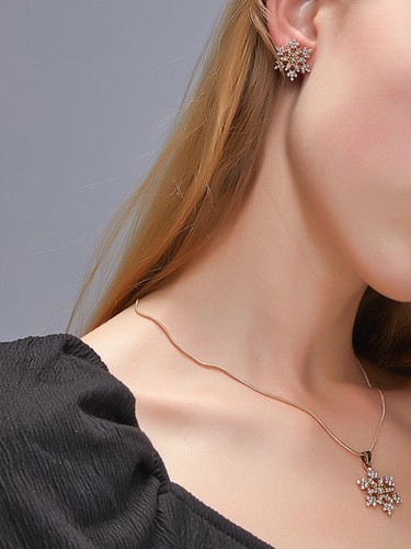 Set completo collana - , orecchini