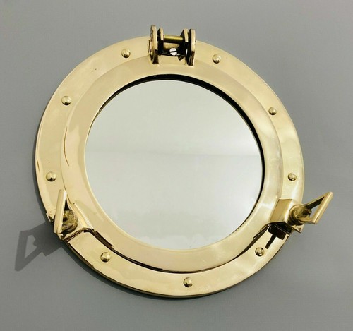 Specchio oblò ottone da - in,