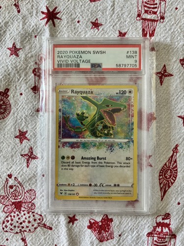 Pokemon card rayquaza 138 185 - card,