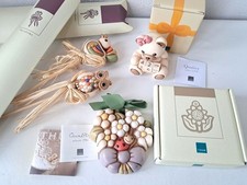 Lotto 4 pezzi THUN mini sticks formella fiori calendario Teddy nuovi con scatola