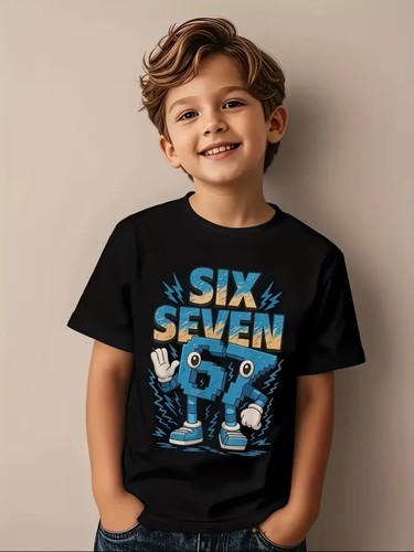 Maglietta funny six seven - funny,