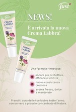 CREMA LABBRA 2x10 ml JUST Trattamento Labbra Con Calendula