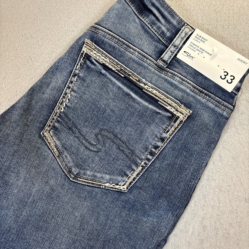 Silver jeans avery slim - silver,
