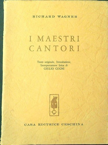 Maestri cantori wagner - cantori,