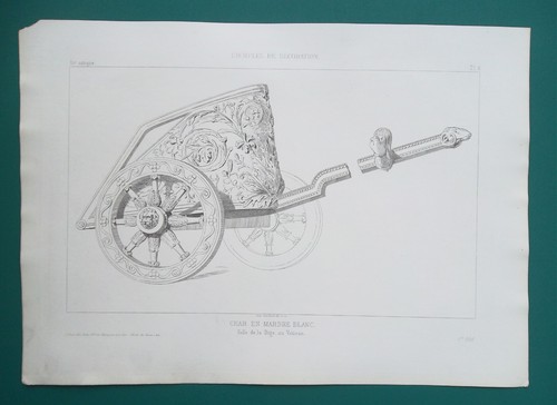 Carro romano marmo bianco - carro,
