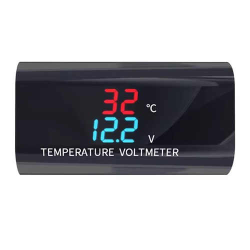 Voltmetro termometro doppio - termometro,