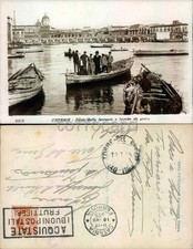 CATANIA CITTA'-PONTE FERROVIA E BARCHE DA PESCA-C84-36