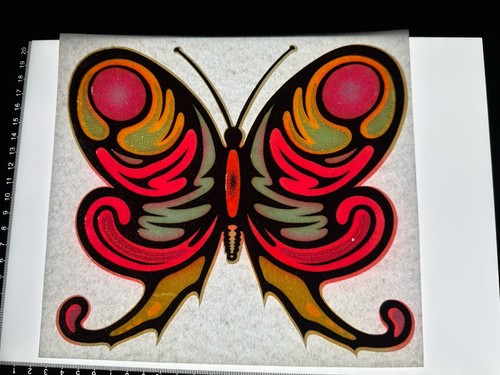 Farfalla psichedelica neon - farfalla,