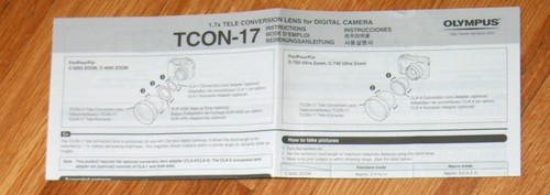 Olympus tcon teleobiettivo - olympus, tcon-17