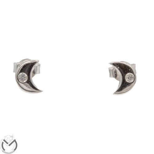 Orecchini oro bianco 750 - orecchini,
