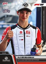 Oliver Bearman - Haas - Topps Now F1 2025  -  Card 073 (Preorder)