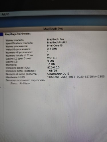 Macbook pro a1278 2010 - macbook,