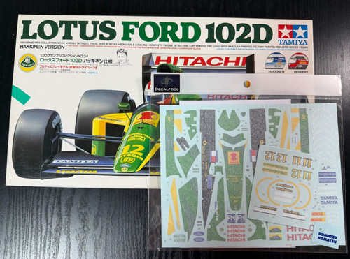 Tamiya lotus 102d f1 - tamiya, 1/20