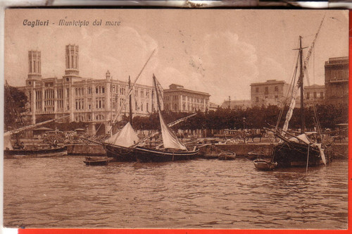 Cartolina cagliari citta - cartolina,