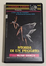 STORIA DI UN PECCATO (Walerian Borowczyk 1975) VHS ex Noleggio COSMO VIDEO