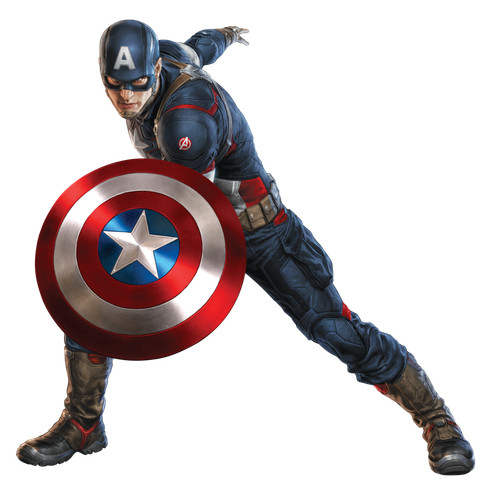 Adesivo murale captain america - adesivo,