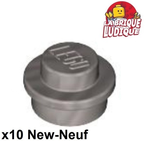 Lego 10x plate round plaque - plate,