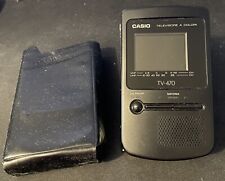 CASIO TV-47O mini televisore a colori portatile a pile con scatola originale