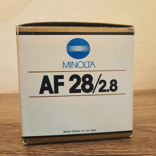 Minolta 28mm 8 - 28mm, f2,8