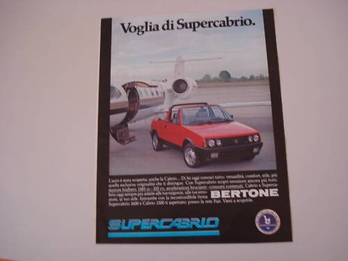 Advertising pubblicità 1985 - pubblicità,